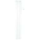 vidaXL Zsaluzia Fehér 50 x 250 cm 35 mm Masszív Paulownia fa