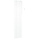 vidaXL Zsaluzia Fehér 55 x 250 cm 35 mm Masszív Paulownia fa