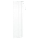 vidaXL Zsaluzia Fehér 90 x 250 cm 35 mm Masszív Paulownia fa