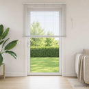vidaXL Zsaluzia Fehér 145 x 250 cm 35 mm Masszív Paulownia fa