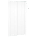 vidaXL Zsaluzia Fehér 155 x 250 cm 35 mm Masszív Paulownia fa
