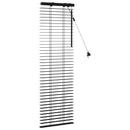 vidaXL Zsaluzia Fekete 40 x 130 cm 35 mm Masszív Paulownia fa