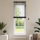 vidaXL Zsaluzia Fekete 55 x 130 cm 35 mm Masszív Paulownia fa