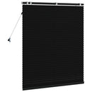 vidaXL Zsaluzia Fekete 105 x 130 cm 35 mm Masszív Paulownia fa