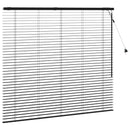 vidaXL Zsaluzia Fekete 160 x 130 cm 35 mm Masszív Paulownia fa