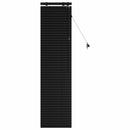 vidaXL Zsaluzia Fekete 40 x 160 cm 35 mm Masszív Paulownia fa