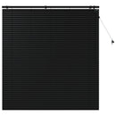 vidaXL Zsaluzia Fekete 145 x 160 cm 35 mm Masszív Paulownia fa
