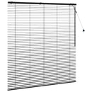 vidaXL Zsaluzia Fekete 150 x 160 cm 35 mm Masszív Paulownia fa