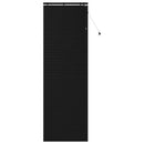 vidaXL Zsaluzia Fekete 75 x 250 cm 35 mm Masszív Paulownia fa
