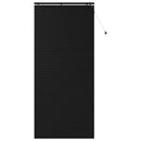vidaXL Zsaluzia Fekete 115 x 250 cm 35 mm Masszív Paulownia fa
