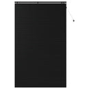 vidaXL Zsaluzia Fekete 160 x 250 cm 35 mm Masszív Paulownia fa