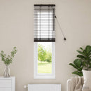 vidaXL Zsaluzia Sötét Barna 50 x 130 cm 35 mm Masszív Paulownia fa