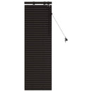 vidaXL Zsaluzia Sötét Barna 40 x 130 cm 35 mm Masszív Paulownia fa