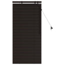 vidaXL Zsaluzia Sötét Barna 55 x 130 cm 35 mm Masszív Paulownia fa