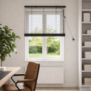 vidaXL Zsaluzia Sötét Barna 85 x 130 cm 35 mm Masszív Paulownia fa