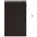 vidaXL Zsaluzia Sötét Barna 85 x 130 cm 35 mm Masszív Paulownia fa