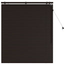 vidaXL Zsaluzia Sötét Barna 115 x 130 cm 35 mm Masszív Paulownia fa