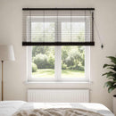 vidaXL Zsaluzia Sötét Barna 140 x 130 cm 35 mm Masszív Paulownia fa