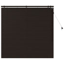 vidaXL Zsaluzia Sötét Barna 125 x 130 cm 35 mm Masszív Paulownia fa