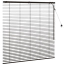 vidaXL Zsaluzia Sötét Barna 130 x 130 cm 35 mm Masszív Paulownia fa