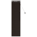 vidaXL Zsaluzia Sötét Barna 50 x 160 cm 35 mm Masszív Paulownia fa