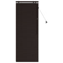 vidaXL Zsaluzia Sötét Barna 60 x 160 cm 35 mm Masszív Paulownia fa