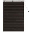 vidaXL Zsaluzia Sötét Barna 110 x 160 cm 35 mm Masszív Paulownia fa