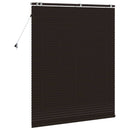 vidaXL Zsaluzia Sötét Barna 135 x 160 cm 35 mm Masszív Paulownia fa