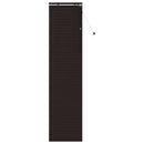 vidaXL Zsaluzia Sötét Barna 60 x 250 cm 35 mm Masszív Paulownia fa