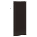 vidaXL Zsaluzia Sötét Barna 100 x 250 cm 35 mm Masszív Paulownia fa