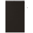 vidaXL Zsaluzia Sötét Barna 155 x 250 cm 35 mm Masszív Paulownia fa