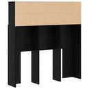 vidaXL Fejhajtó szekrény Fekete tölgy 100 x 19 x 103,5 cm Faanyag