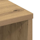 vidaXL Fejhajtó szekrény Artisan tölgy 220 x 19 x 101,5 cm Faanyag