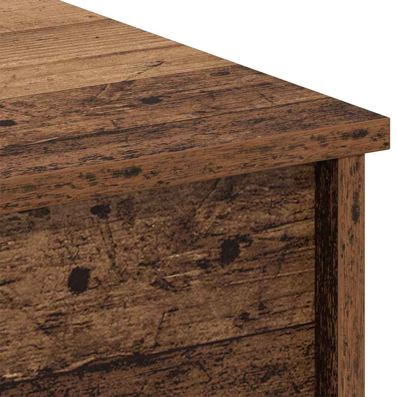vidaXL Dohányzóasztal Régi fa 102 x 50 x 52.5 cm Faanyag