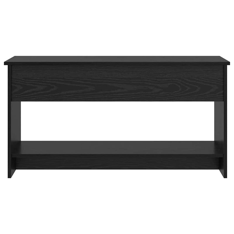 vidaXL Dohányzóasztal Musta tammi 80 x 50.5 x 41.5 cm Faanyag