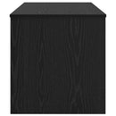 vidaXL Dohányzóasztal Fekete tölgy 80 x 50,5 x 41,5 cm Faanyag