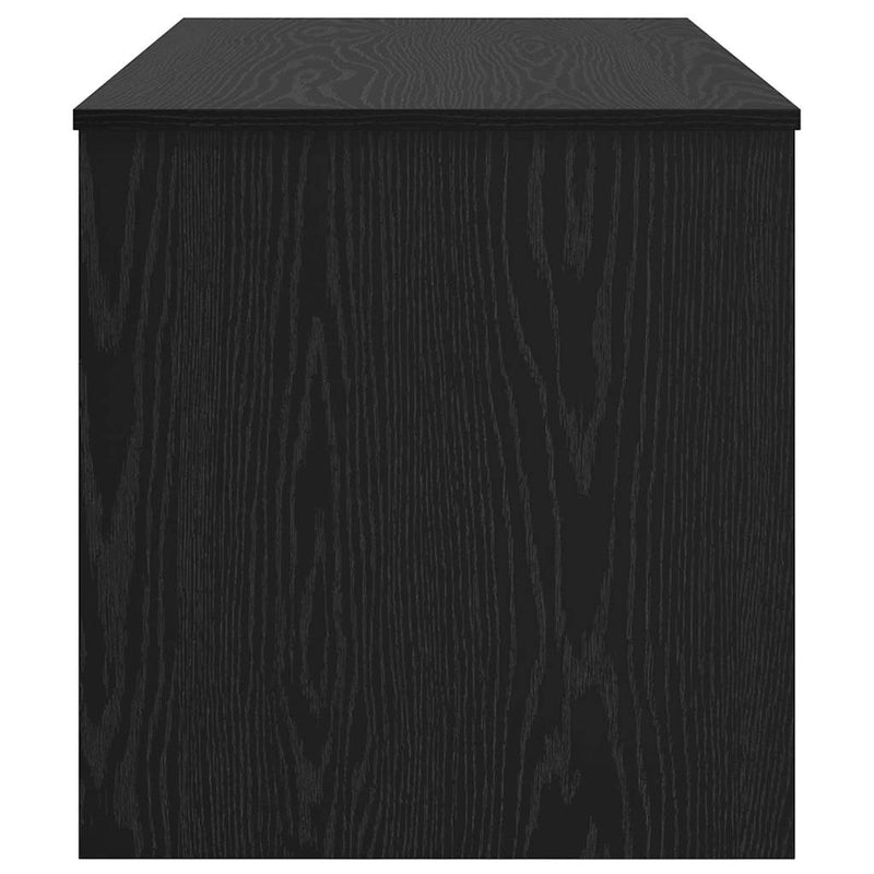 vidaXL Dohányzóasztal Musta tammi 80 x 50.5 x 41.5 cm Faanyag