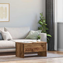 vidaXL Dohányzóasztal Öreg fa 102 x 50,5 x 46,5 cm Faanyag