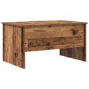 vidaXL Dohányzóasztal Öreg fa 102 x 50,5 x 46,5 cm Faanyag