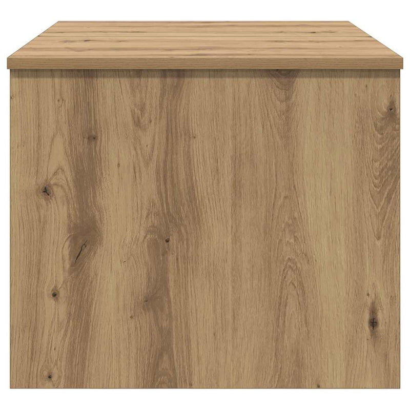 vidaXL Dohányzóasztal kézműves tölgy 80 x 50,5 x 42,5 cm Faanyag