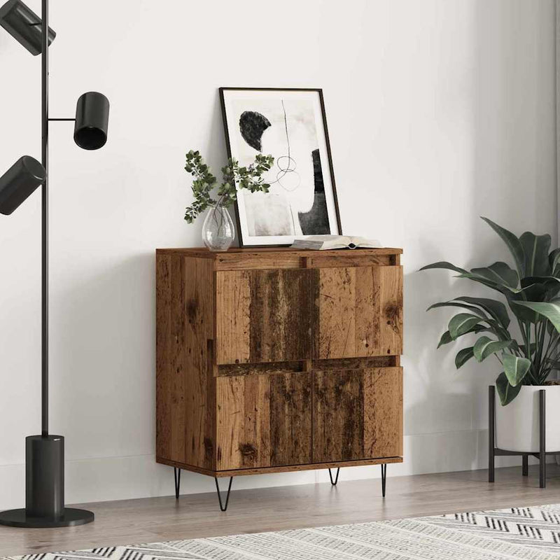 vidaXL Széf Barna 60 x 35 x 70 cm Faanyag