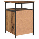 vidaXL Éjjeliszekrény Öreg fa Faanyag