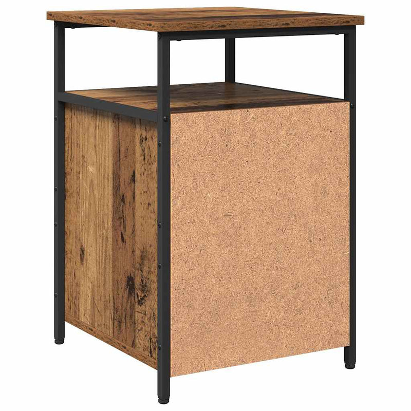 vidaXL Éjjeliszekrény Öreg fa Faanyag