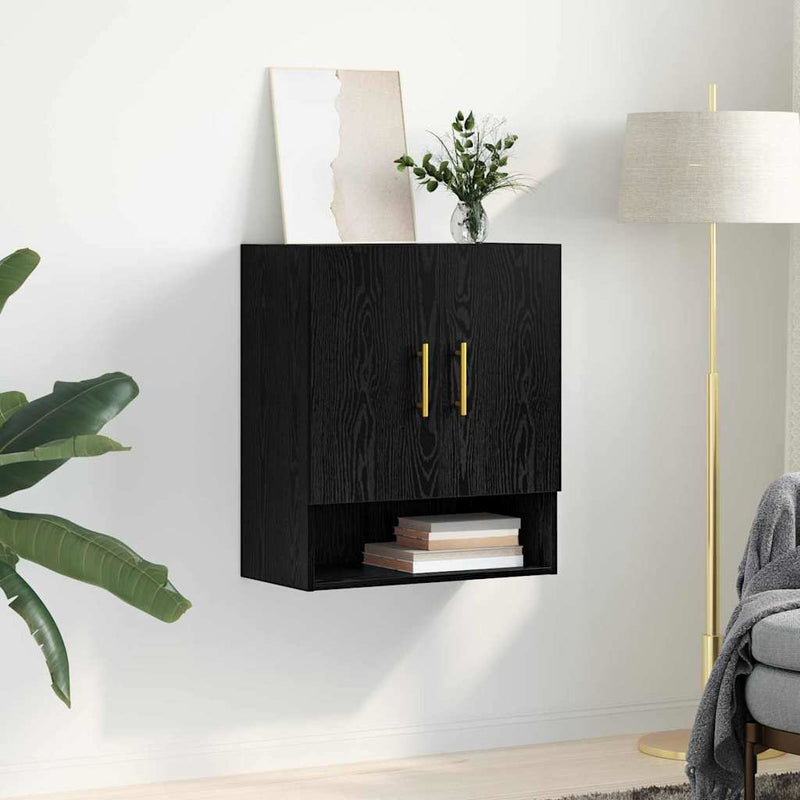 vidaXL Fali Szekrény Musta tammi 60 x 31 x 70 cm Faanyag