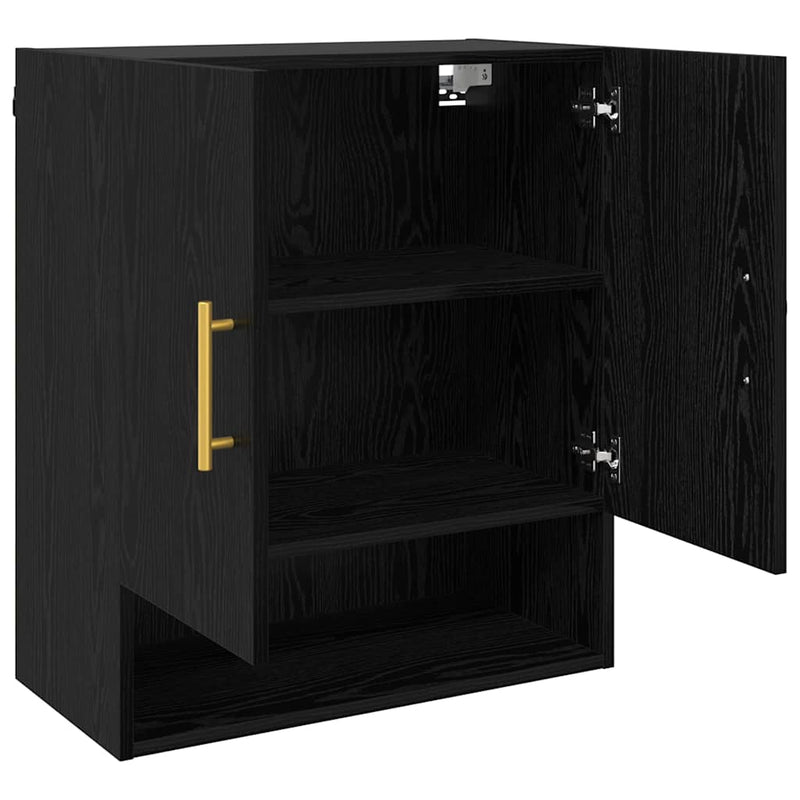 vidaXL Fali Szekrény Musta tammi 60 x 31 x 70 cm Faanyag