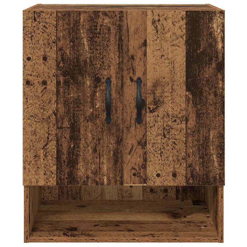 vidaXL Fali Szekrény Falra szerelhető Régi fa 60 x 31 x 70 cm Faanyag