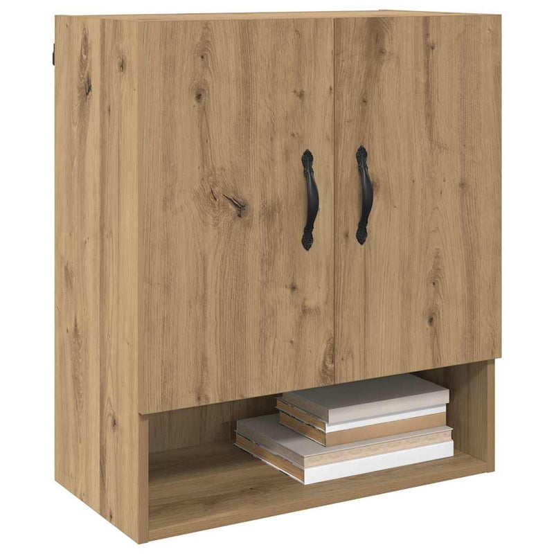 vidaXL Fali Szekrény kézműves tölgy 60 x 31 x 70 cm Faanyag