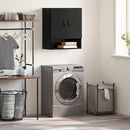 vidaXL Fali szekrény Fekete tölgy 60 x 31 x 70 cm Faanyag