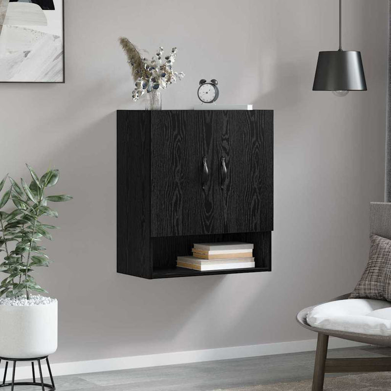 vidaXL Fali Szekrény Musta tammi 60 x 31 x 70 cm Faanyag