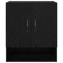 vidaXL Fali szekrény Fekete tölgy 60 x 31 x 70 cm Faanyag